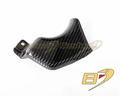 2011-2018 Triumph Speed Triple R S Water Tank Expansion Cover Carbon Fiber Twill - Image 1 of 4