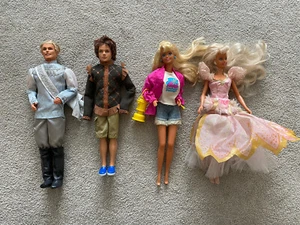 Vintage Barbie And Ken Bundle 1966 & 1968 & 1988 Dolls Mattel - Picture 1 of 10