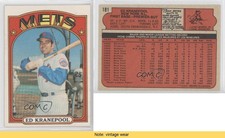 1972 O-Pee-Chee Ed Kranepool #181