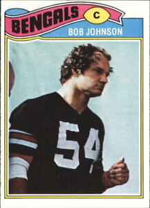 1977 Topps Football Card #432 Bob Johnson - NM