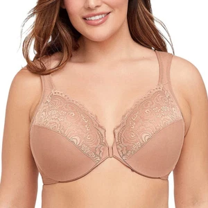 Easy wear Front Open Brassiere Ladies Bras Intimate Underwire Lace Sexy Lingerie - Picture 1 of 20