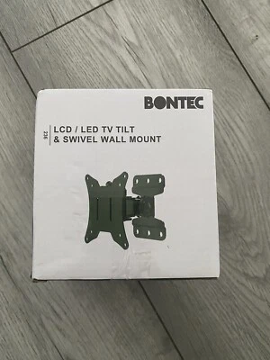 Bontec 236 TV Tilt And Swivel Wall Mount 13” To 30” Black New Box Opened - Image 1 of 3