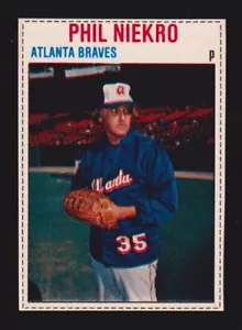 1979 HOSTESS #62 Phil Niekro ATLANTA BRAVES ( Full Lines ) EX+ B - Picture 1 of 2