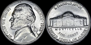 1962 P DDO-002+DDR-007 Ch/Gem BU Uncirculated Doubled Die Jefferson Nickel. - Picture 1 of 10