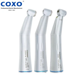 COXO Dental Electric Low Speed Handpiece 1:1 Contra Angle Fiber Optic LED CX235 - Picture 1 of 26
