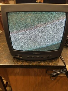 Samsung TXJ1366 13" CRT TV Video Gaming Game Retro Vintage No Remote Working - Picture 1 of 10