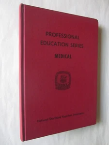 Professional Education Series: Medicine for the Shorthand Reporter 1966 HC vg - Imagen 1 de 4