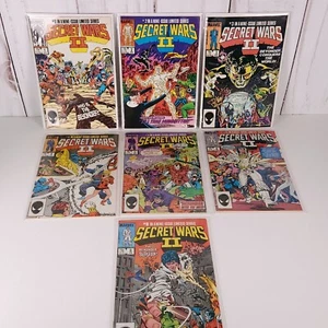 Lot of 7 Marvel SECRET WARS II # 1-6 + 8 - RUN LOT 1st BEYONDER / Comics - Bild 1 von 8