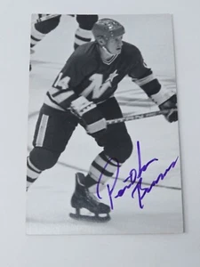 Per-Olov Brasar Minnesota North Stars Signed Autographed Original NHL 5X3 Photo - Picture 1 of 2