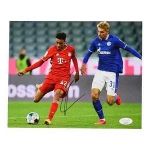 Foto firmada de Jamal Musiala de Munich 8x10 (JSA) - Imagen 1 de 2