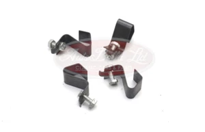 Classic Fiat 600 500 G Wheel Hub Cap Retaining Fitting Clip Clamp Kit x4 - Picture 1 of 2