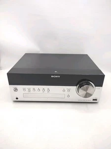 Sony CMT-SBT100 CD Receiver Bluetooth Audio System, No Remote No Speakers WORKS - Picture 1 of 7