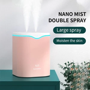USB Desktop Small Humidifier Large Capacity Water Diffuser  For Home - Picture 1 of 18