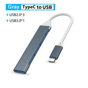 PD USB Adapter USB C HUB to HDMI-compatible  For Macbook Air Pro Converter - Picture 1 of 16