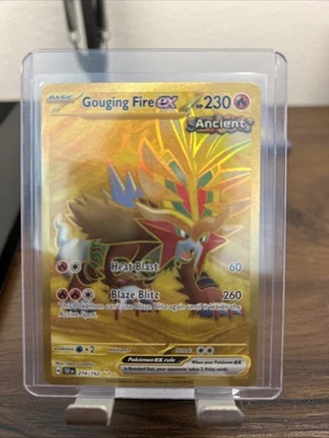 Gouging Fire ex 214/162 SV05: Temporal Forces Holo - Image 1 of 2