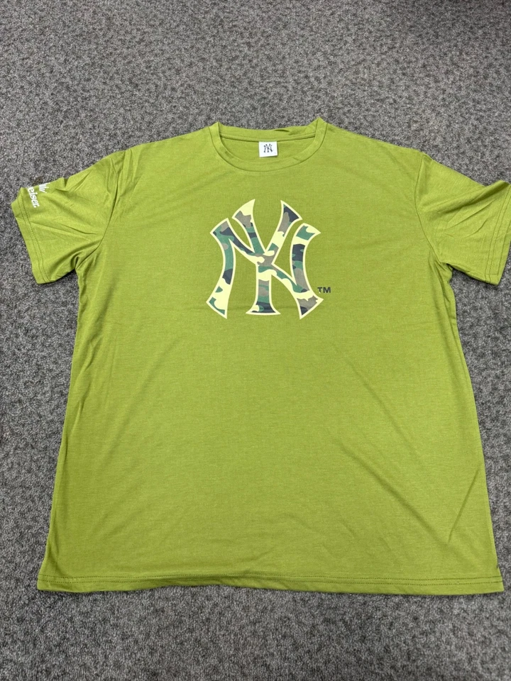 Camisa XL Camuflada Militar de los Yankees de Nueva York para Adultos SGA TOTALMENTE NUEVA Foto 1 de 4