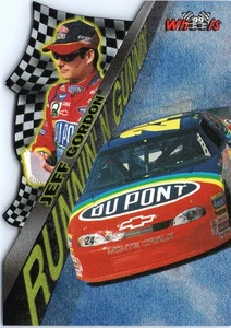 1999 Wheels Jeff Gordon FOIL Runnin' N Gunnin' Die-Cut Insert #RG 9/35 Lšk! - Picture 1 of 2