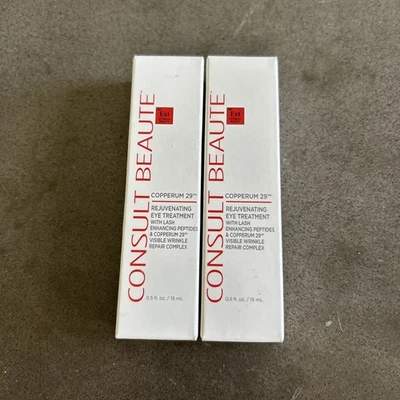 Consultar Beaute Copperum 29 Tratamiento de Ojos Mejorar Pestañas Reparación de Arrugas X2 SELLADO Foto 1 de 4