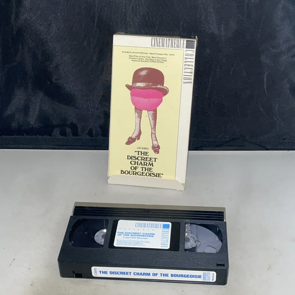 The Discreet Charm of the Bourgeoisie (VHS, 1985) Cinematheque Bunuel - Image 1 of 1