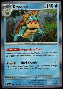 2024 Scarlet & Violet Series - Stellar Crown Drednaw Rare #44 - Picture 1 of 2