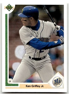 1991 Upper Deck #555 Ken Griffey Jr. Seattle Mariners HOF MINT!! NO RESERVE! - Picture 1 of 2