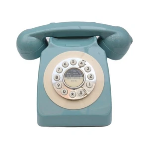 Retro Rotary Style Corded Home Telephone Classic GPO Benross Old Vintage House - Picture 1 of 24