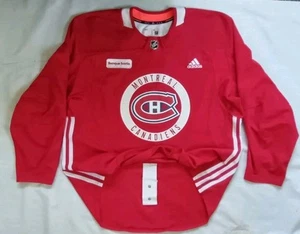 2018 NHL SAISON ADIDAS MONTREAL CANADIENS TEAM ISSUE TRAINING HOCKEY TRIKOT 58 - Bild 1 von 12