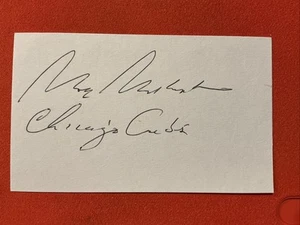 MOE MORHARDT 🔥🔥1961-1962 CHICAGO CUBS 🔥🔥AUTOGRAPH 🔥🔥 - Picture 1 of 1