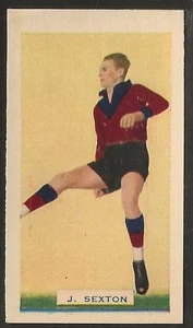 HOADLEYS-VICTORIAN FOOTBALLERS 1938 (ACTION)-#020- FITZROY - SEXTON - Picture 1 of 2
