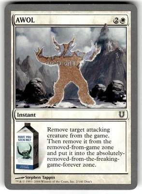 AWOL Unhinged Regular MTG - Image 1 of 2