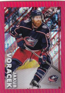 2022-23 TOPPS CHROME NHL STICKER #148 JAKUB VORACEK SSP RED /5 MADE- - Picture 1 of 1
