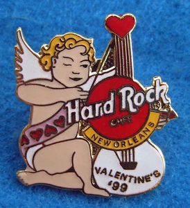 NUEVA ORLEANS 99 DÍA DE SAN VALENTÍN RUBIO ARCO Y FLECHA QUERUBÍN Hard Rock Café PIN - Imagen 1 de 1