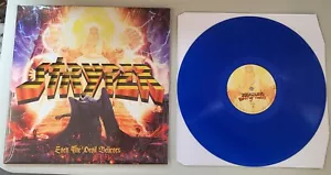Stryper Even The Devil Believes Die Cut Cover Blue Vinyl Record new - Picture 1 of 2
