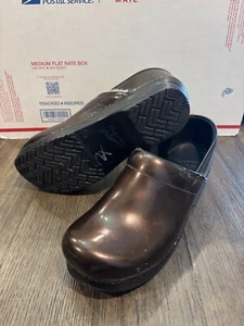 Dansko 41 Womens sz US 10/10.5 Clogs Professional Black Brown - Picture 1 of 8