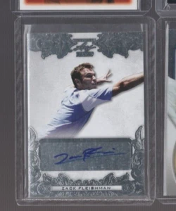 2015 Leaf Ultimate Tennis Silver Etched Foil #BAZF1 Zack Fleishman Auto /25 - Picture 1 of 1