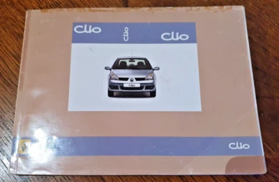 renault clio 2006 libretto libro manuale uso e manutenzione book owners livre - Immagine 1 di 3