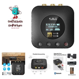 B06HD+ Hi-Res Bluetooth 5.1 Music Receiver for Home Stereo w/LDAC, Hi-Fi Blue... - Picture 1 of 7