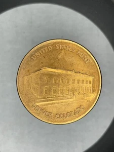 US Mint Denver Colorado, Dept of Treasury 1789, Commemorative Bronze Token Coin - Picture 1 of 3