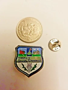 Township Of South Glengarry Crest Pin Silver Tone - Picture 1 of 2