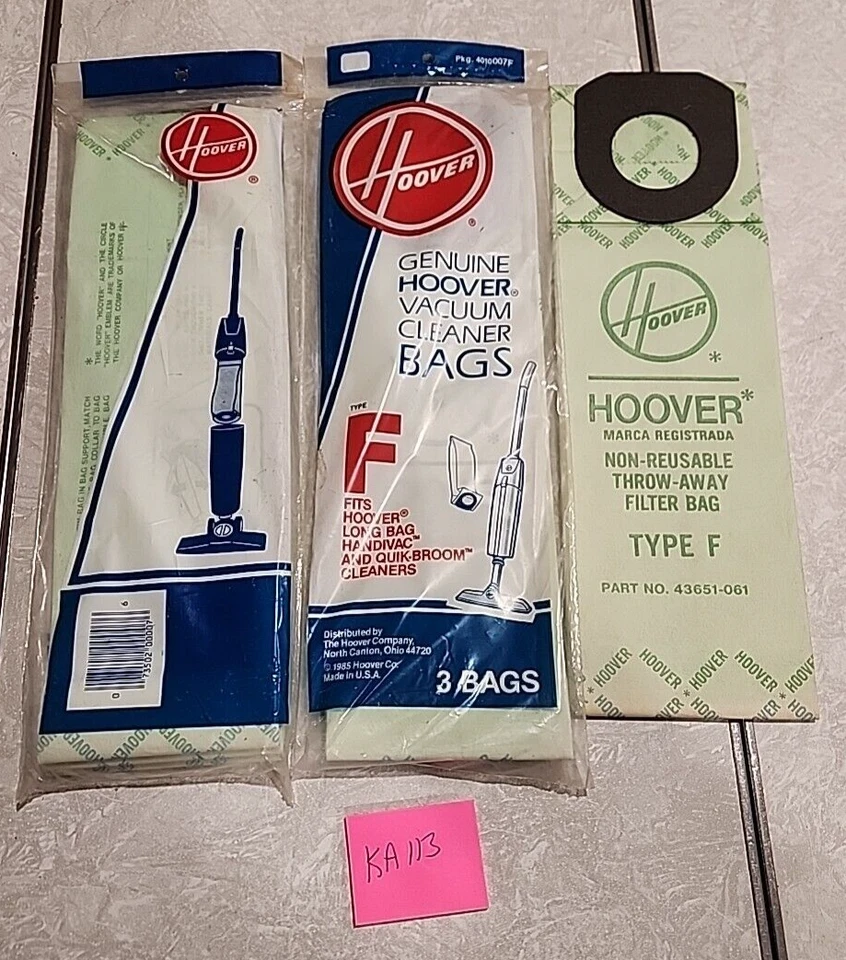 CLEARANCE Hoover F Bags 10 Packs for electric quick broom NOS Genuine 30 Bags - Image 1 of 1