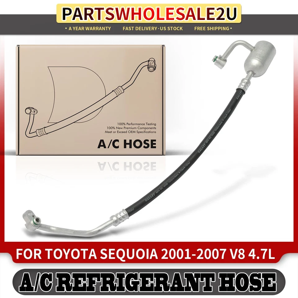 Линия разгрузки кондиционера в сборе для Toyota Sequoia 2001-2007 компрессор-конденсатор - Изображение 1 из 4