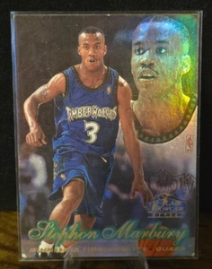 Fleer - 1998 - Stephon Marbury - #21 Minnesota Timberwolves - Show Stop - Card - Picture 1 of 2