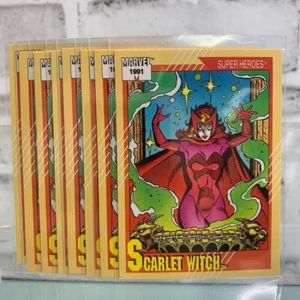 1991 Impel Marvel Super Heroes Scarlet Witch #26 8 Card Lot - Picture 1 of 3