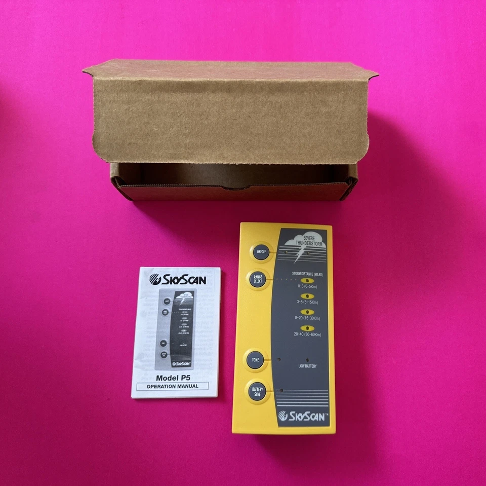 SkyScan Lightning Storm Detector Model P5 Open Box - Image 1 of 4
