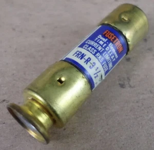 Bussmann FRN-R-3-1/2 Fusetron Class RK5 Dual Element Time Delay Fuse - Picture 1 of 2