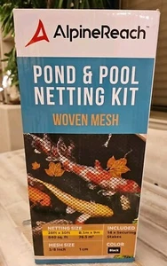 Alpine Reach Pond & Pool Netting Kit Woven Mesh 28 ft x 30 ft - Picture 1 of 5