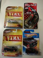 Hot Wheels Retro Entertainment The A Team Van 2&Corvette& racing champions Van