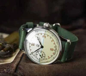 RELOJ DE BODA. Reloj soviético, reloj de aviador. Reloj militar vintage de la URSS - Imagen 1 de 5