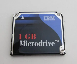 1gb IBM Microdrive Compactflash CF TYPE II memory card TESTED - Picture 1 of 3