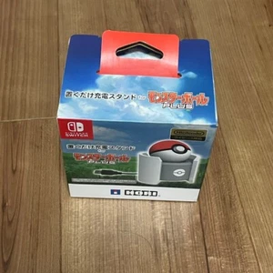 New Pokeball Poke Ball Plus Stand Charger Pokemon Monster Nintendo Switch GO - Picture 1 of 5